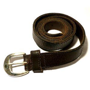 Vintage Levi's LS2787 03 Brown Leather Belt - Size 40/100